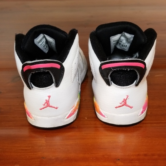 ***Sold***Nike Jordan 6 Retro Toddler Size 8. Ra - Picture 6 of 8